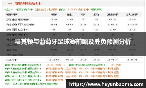 马其顿与葡萄牙足球赛前瞻及胜负预测分析